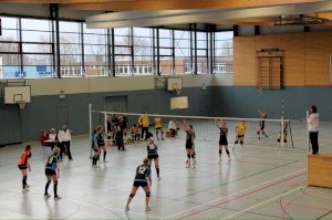 Volleyball - 1. Damen Heimspiel 20.12.2014