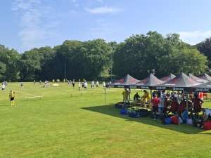 Walking Footballer bei den Urwaldfriesen zu Gast