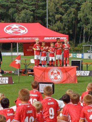 Vier Tage Fussballcamp in Freren mit einem tollen Abschluss am Familientag