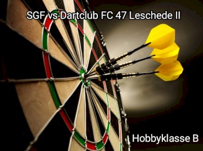 Auftaktspiel vs. Dartclub FC 47 Leschede II
